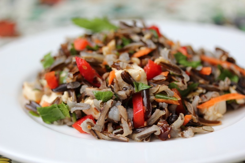 Wild Rice Protein Power Salad