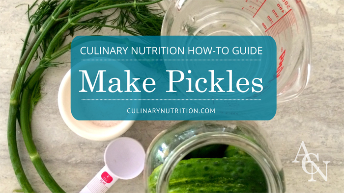 How To Make Pickles